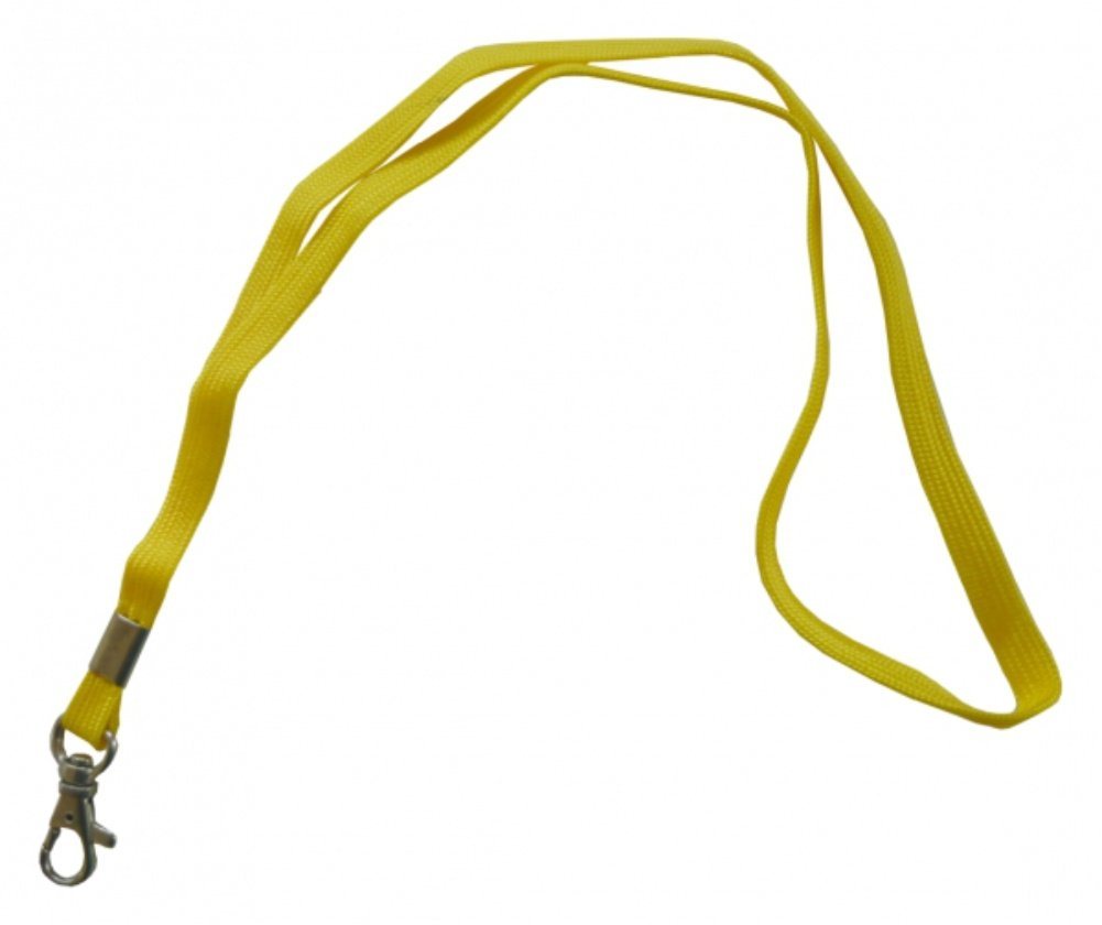 Kranholdt Schlüsselanhänger Umhängeband / Lanyards (100-tlg), mit drehbaren Karabinerhaken von Kranholdt