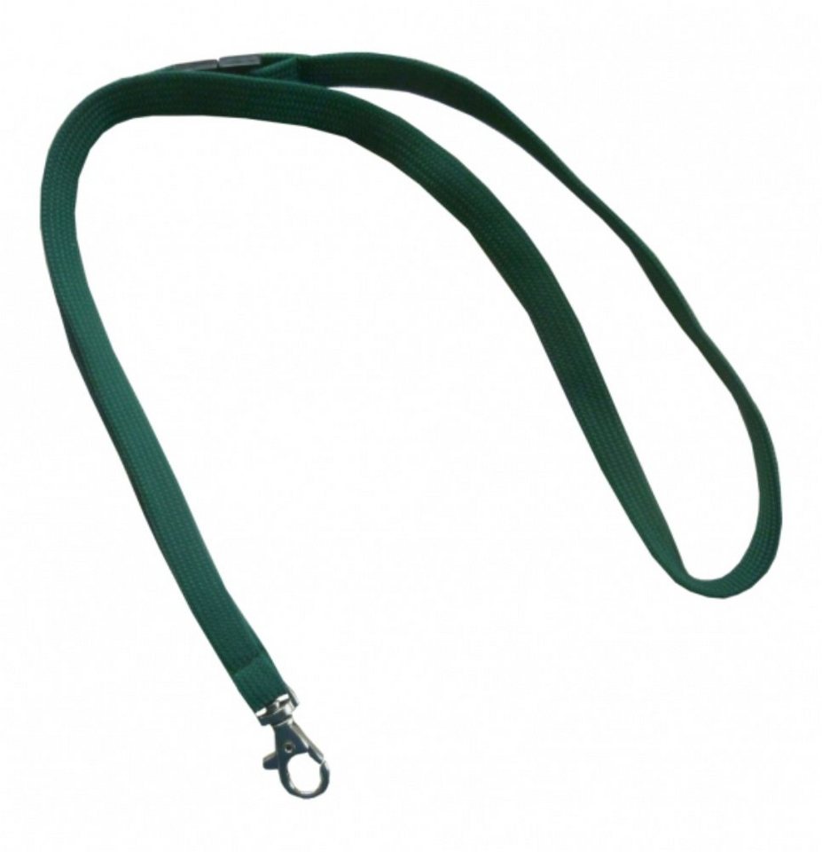 Kranholdt Schlüsselanhänger Umhängeband Lanyard, aus Polyester (10-tlg), mit drehbaren Karabinerhaken und Sicherheitsbruchstelle von Kranholdt