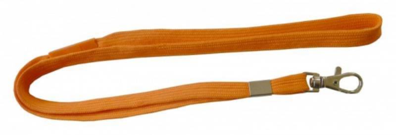 Kranholdt Schlüsselanhänger Umhängeband Lanyard, aus Polyester (10-tlg), mit drehbaren Karabinerhaken und Sicherheitsbruchstelle von Kranholdt