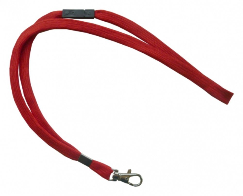 Kranholdt Schlüsselanhänger Umhängeband aus weichem Polyester (10-tlg), mit drehbaren Karabinerhaken und Sicherheitsbruchstelle von Kranholdt