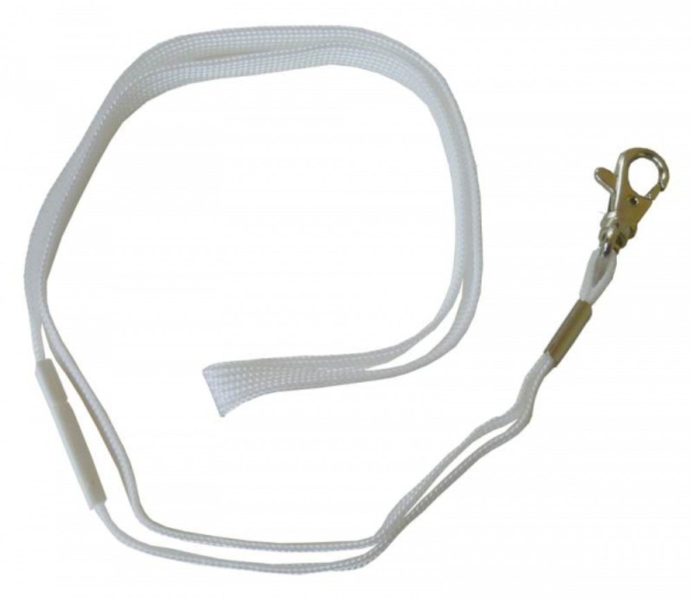 Kranholdt Schlüsselanhänger Umhängeband aus weichem Polyester (10-tlg), mit drehbaren Karabinerhaken und Sicherheitsbruchstelle von Kranholdt
