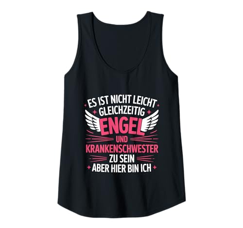 Damen Nicht Leicht Gleichzeitig Engel Und Krankenschwester Sein Tank Top Damen Nicht Leicht Gleichzeitig Engel Und Krankenschwester Sein Tank Top von Krankenschwester Arzthelferin Krankenpflegerin