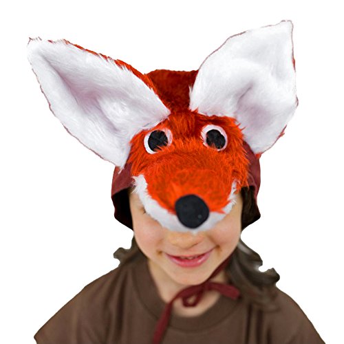 Kinder Mütze Fuchs Kopfbedeckung Tiermärchen Fox Fasching Karneval von Krause & Sohn