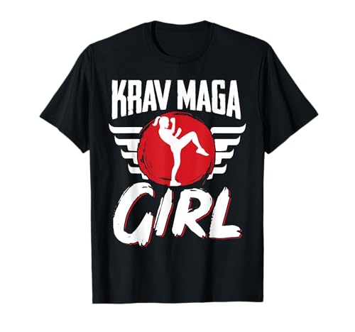 Krav Maga Bekleidung Israelisches Selbstverteidigungssystem Krav Maga Girl T-Shirt Krav Maga Bekleidung Israelisches Selbstverteidigungssystem Krav Maga Girl T-Shirt von Krav Maga Martial Arts Sports Womens CB0