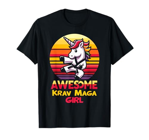 Krav Maga für Mädchen T-Shirt Krav Maga für Mädchen T-Shirt von Krav Maga for Kids