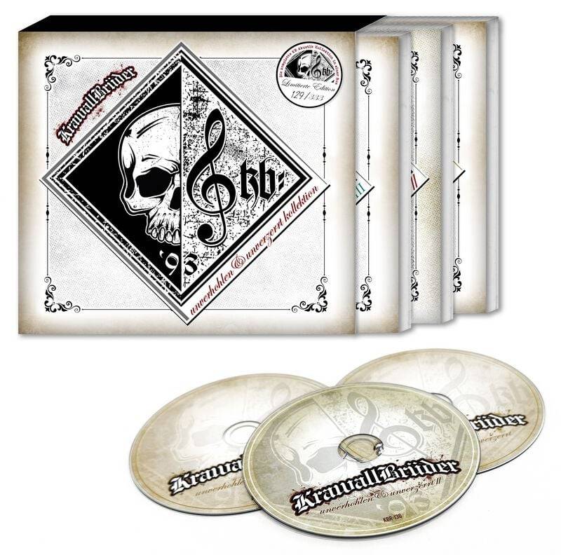 KrawallBrüder unverhohlen & unverzerrt kollektion CD multicolor von KrawallBrüder