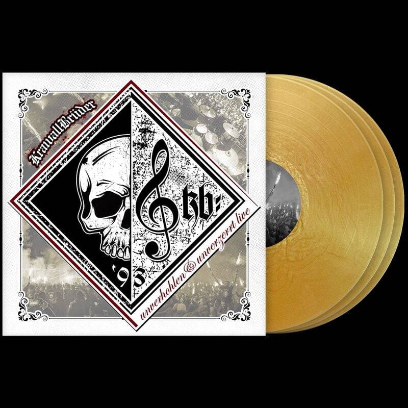 Unverhohlen & unverzerrt (Live) von KrawallBrüder - 3-LP (Coloured, Limited Edition, Standard) von KrawallBrüder