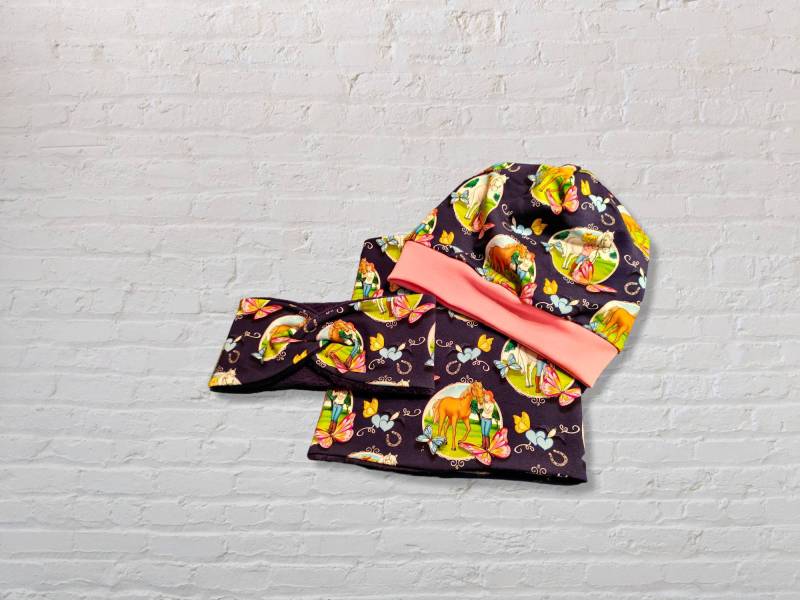 Bibi Und Tina Mütze - Beanie, Stirnband Loop Set Oder Einzeln von KrawallschachtelShop