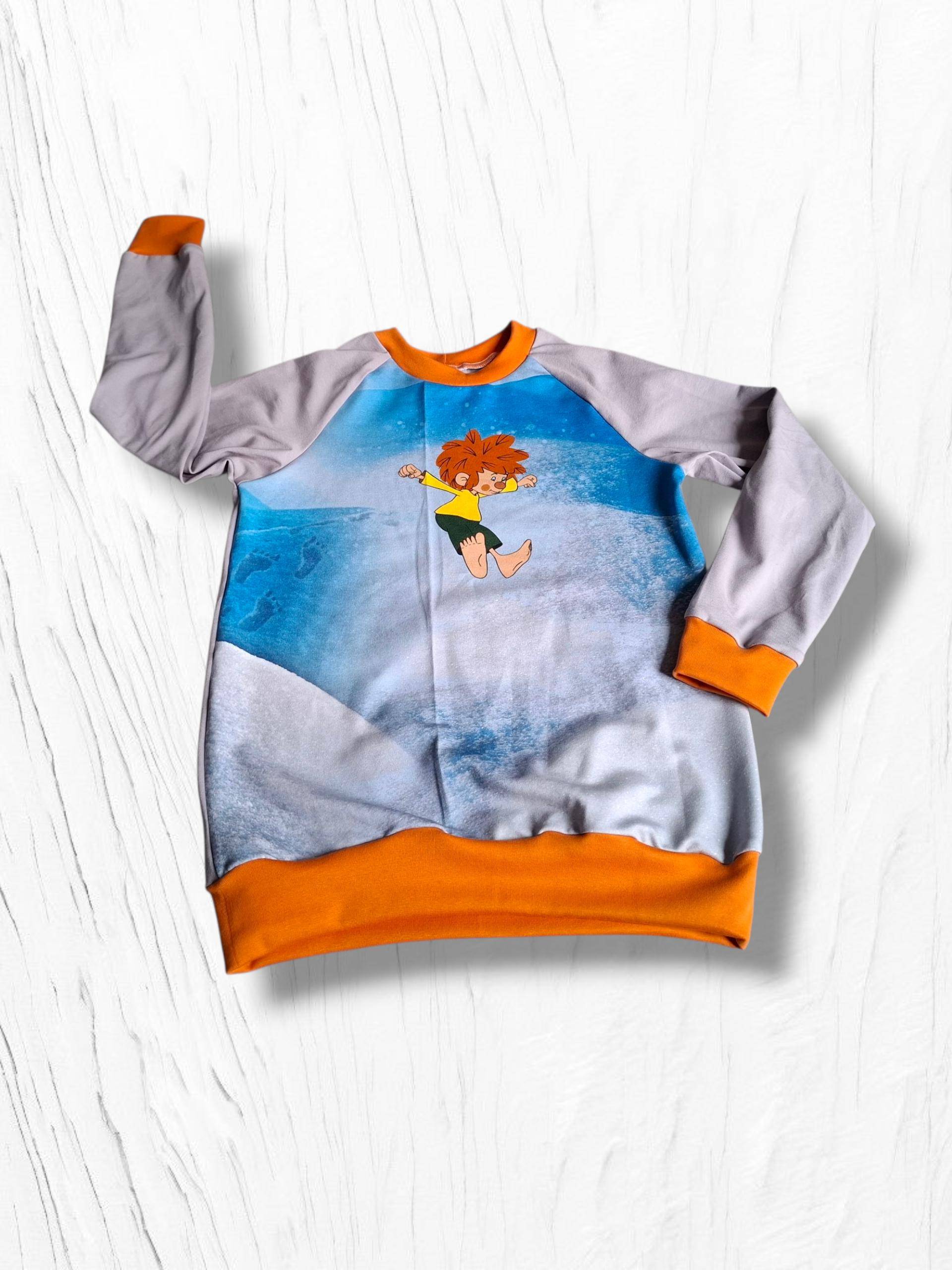 Pumuckl Pullover, Im Schnee, Sofortkauf Gr.140 Andere Größen Auf Anfrage von KrawallschachtelShop