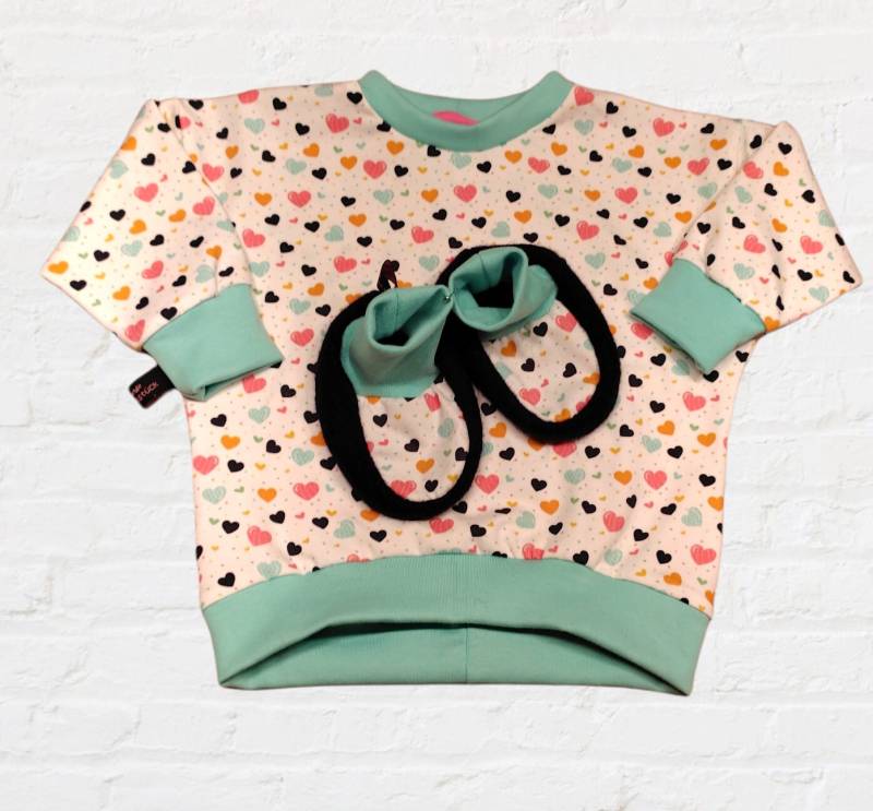 Verschiedene Designs Pullover, Junge, Mädchen, Oversized Shirt, Gr. 56-158 Wale, Herzen Uvm von KrawallschachtelShop