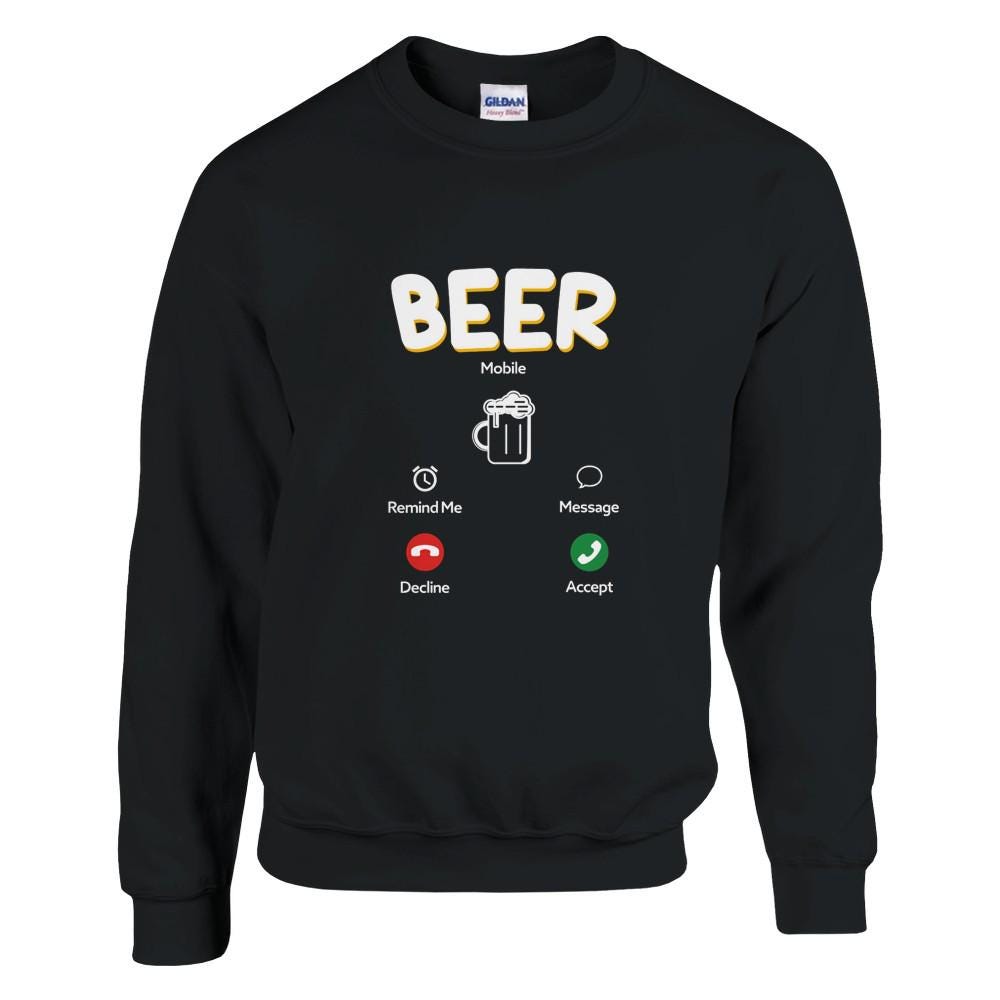 Geschenk Hoodie Vatertag Pullover Für Papa Freund Geburtstag Vater Partner Bier Liebhaber Bierliebhaber Witzig Humor von KreationenKrause