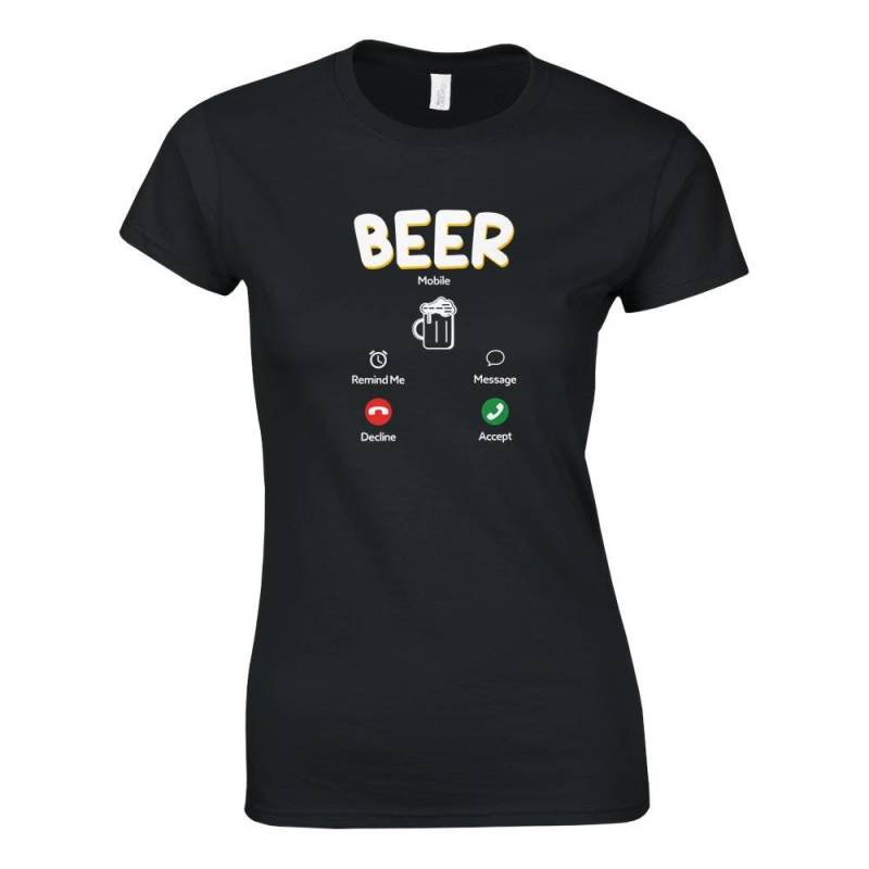 Geschenk T-Shirt Frauentag Shirt Für Mama Freundin Geburtstag Mutter Partner Bier Liebhaber Bierliebhaber Witzig Humor von KreationenKrause
