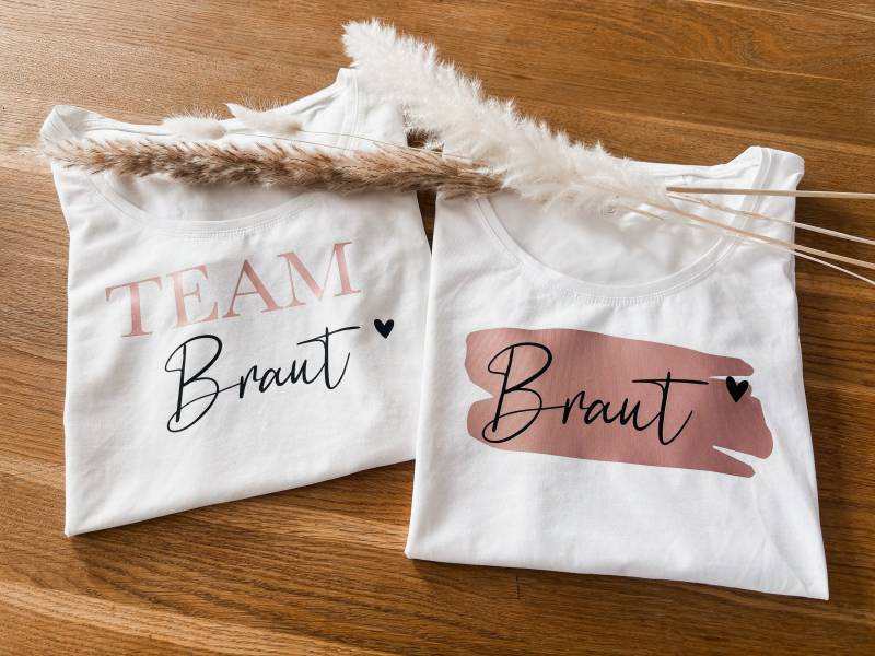 Bügelbild, Braut, Bride, Jga, Hochzeit von KreativHerzchenShop