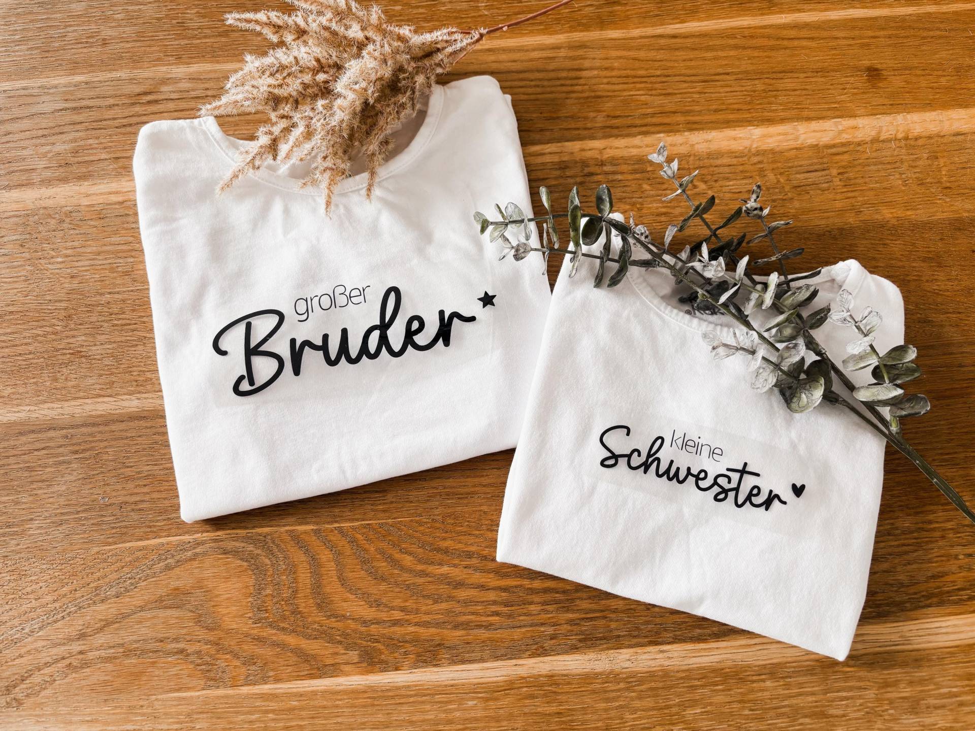 Bügelbild, Geschwister, Bruder, Schwester von KreativHerzchenShop