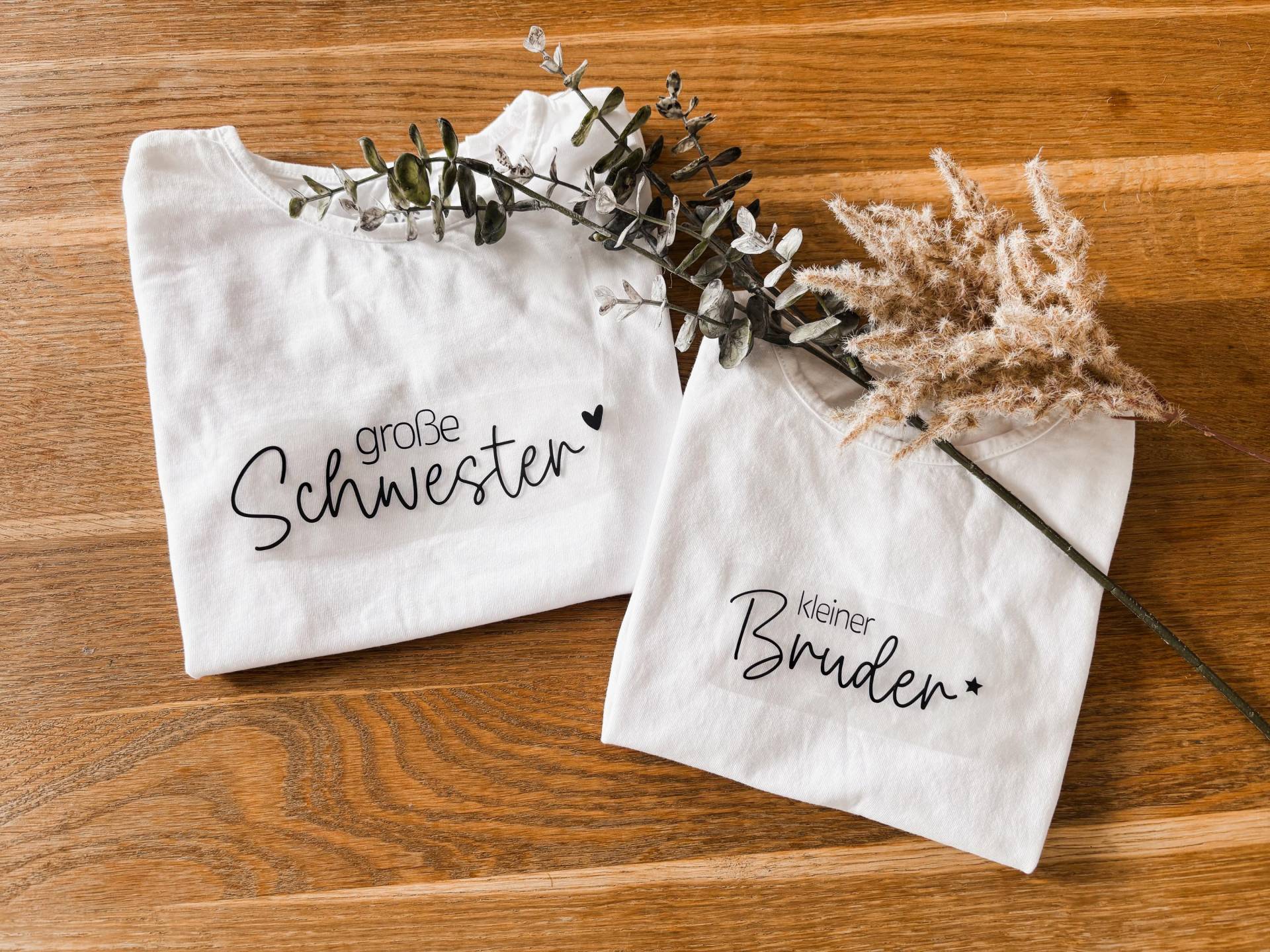 Bügelbild, Geschwister, Bruder, Schwester von KreativHerzchenShop