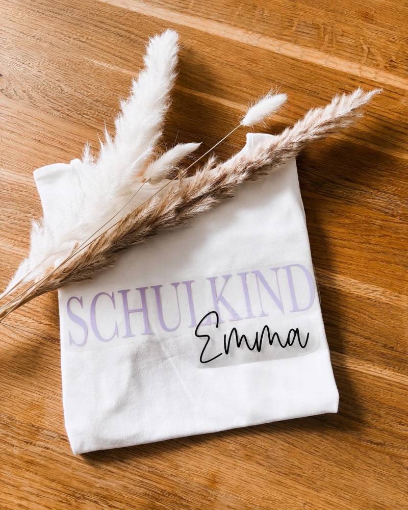 Bügelbild, Schulkind, Einschulung, Personalisiert, Geschenkidee, Personalisiertes Geschenk von KreativHerzchenShop