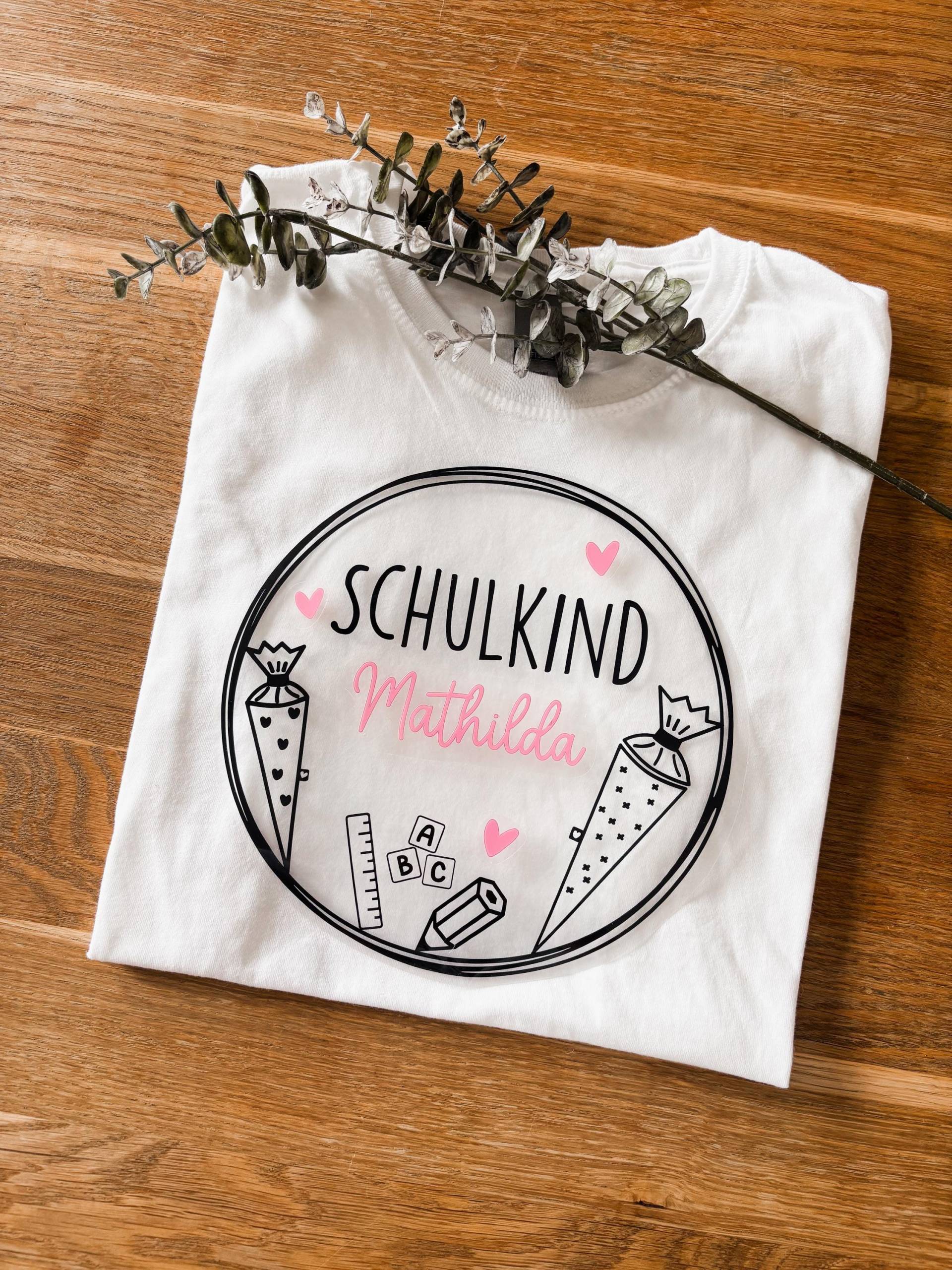 Bügelbild, Schulkind, Einschulung von KreativHerzchenShop