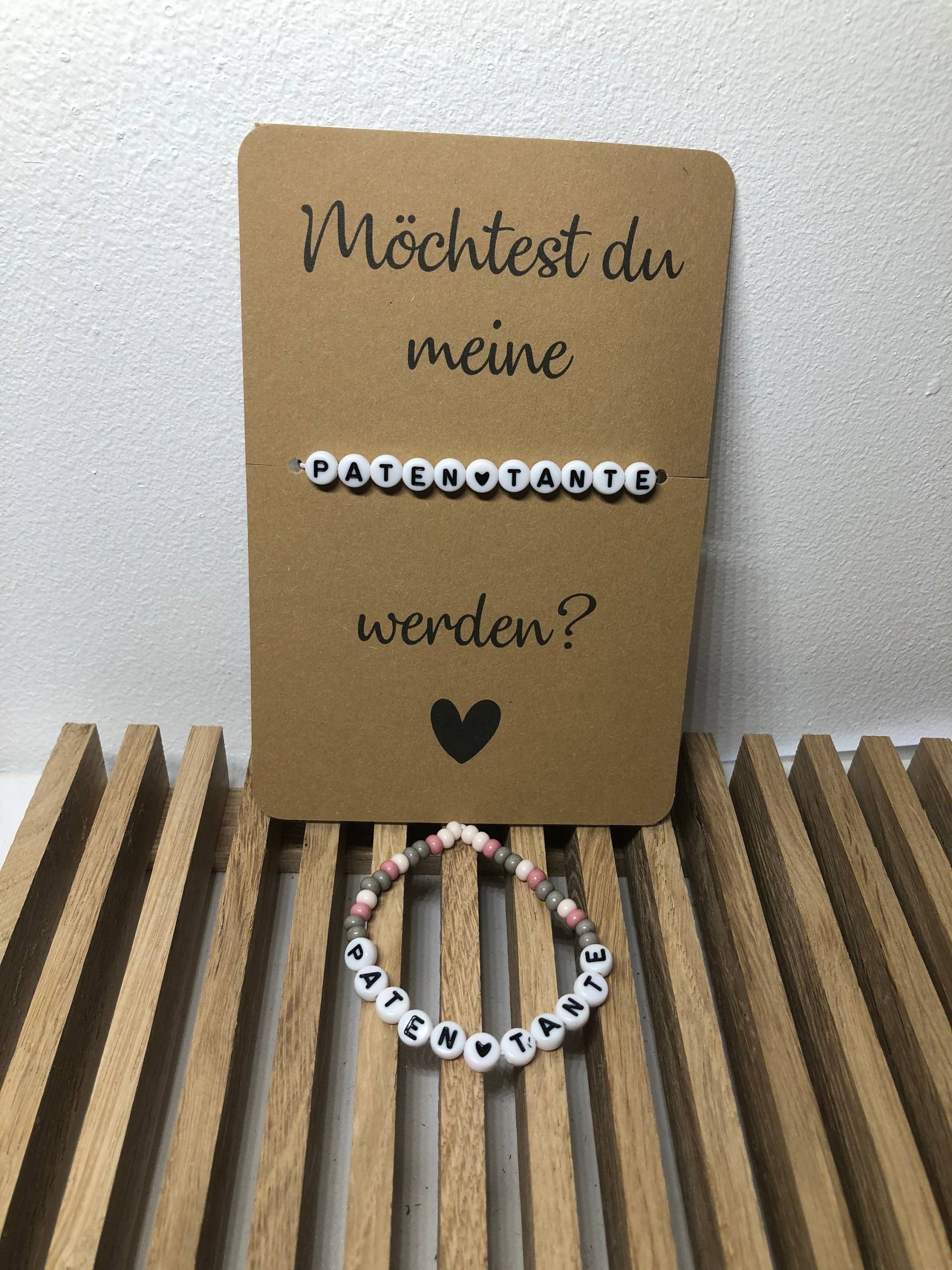 Armband Taufe Patentante Pate Patin Taufzeuge Taufpate Baby Karte Geschenkidee Geschenk Zur Kleinigkeit Tante Taufgeschenk Tauffrage Armband Taufe Patentante Pate Patin Taufzeuge Taufpate Baby Karte Geschenkidee Geschenk Zur Kleinigkeit Tante Taufgeschenk Tauffrage von KreativKorner