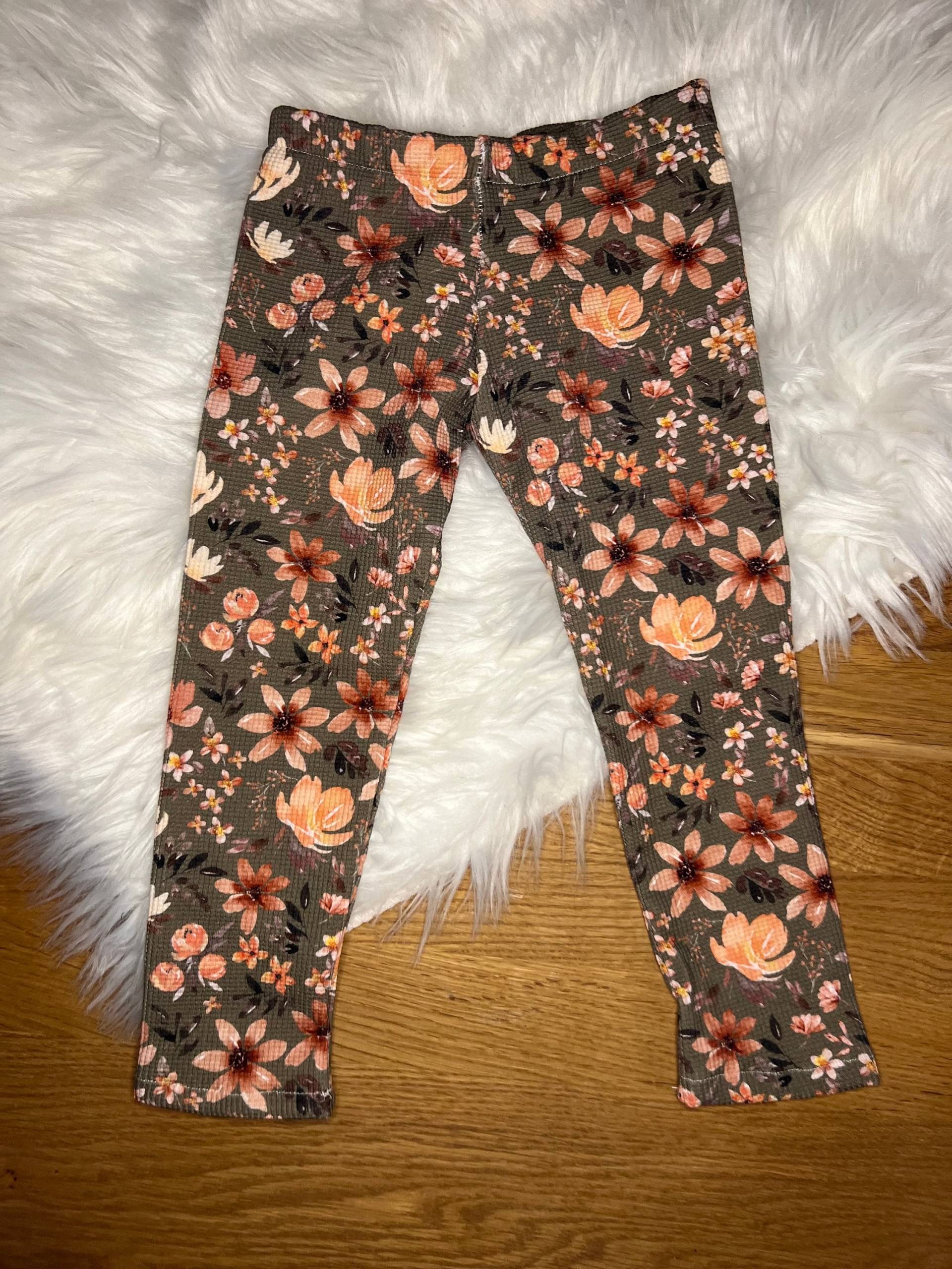 Leggins Mädchen Floral Leggins Mädchen Floral von KreativLoewin