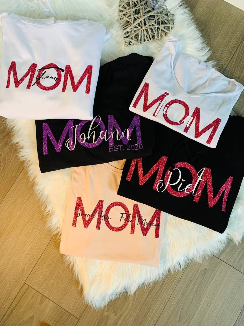 Mom-Hoodie/ Damenhoodie/ Geschenkidee von KreativLoewin