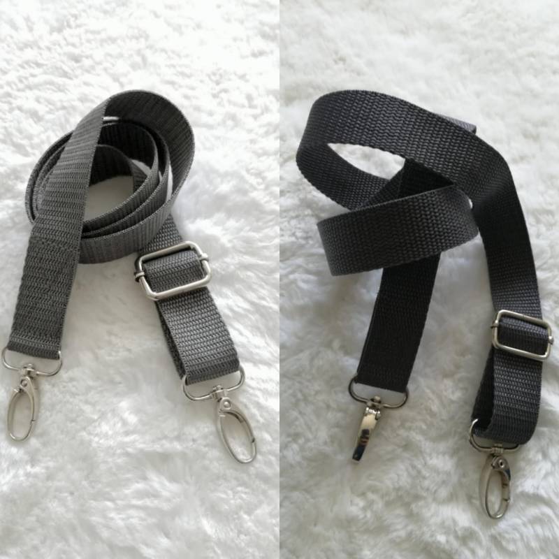 Taschengurt Schultergurt Für Taschen Grau Oder Dunkel Verstellbar Taschengurt Schultergurt Für Taschen Grau Oder Dunkel Verstellbar von KreativNaehhaus