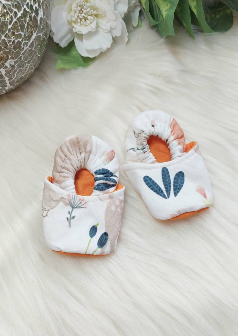 Krabbelschuhe Babyschuhe "Waldtiere" Schuhgröße 15-16 [0-6 Monate] Andere Größe Auf Anfrage von KreativNahtShop