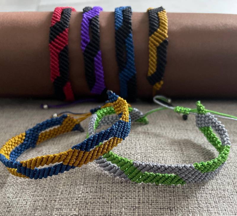 Makramee - Herren Armband Makramee - Herren Armband von KreativSchmuckShop
