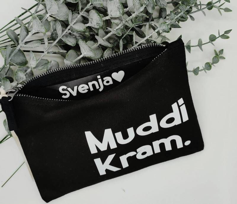 Geschenk Für Mama - Kosmetiktasche | Kulturbeutel Personalisiert Muttertag, Geburtstag, Weihnachten Muddi Täschchen von KreativVogel