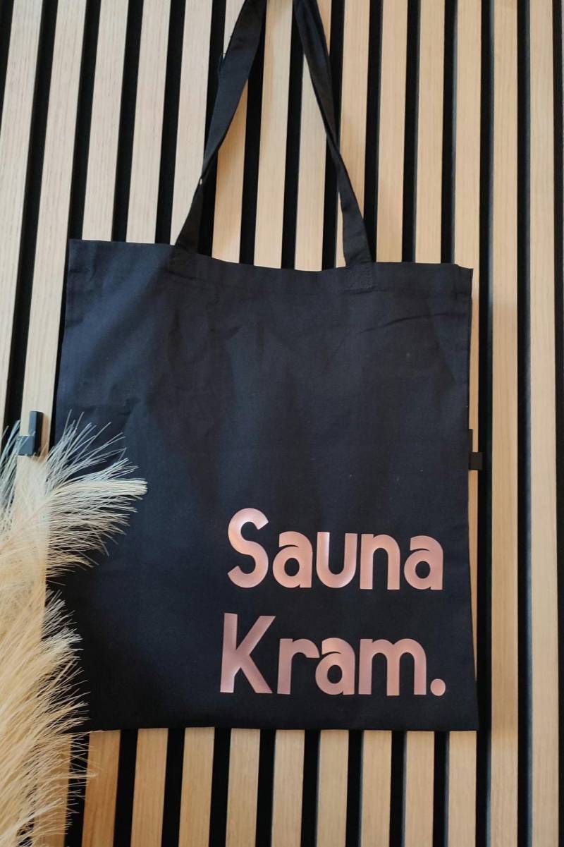 Saunatasche - Stoffbeutel Als Geschenk Für Einen Schönen Saunatag Oder Wellness Mit Deinen Liebsten von KreativVogel