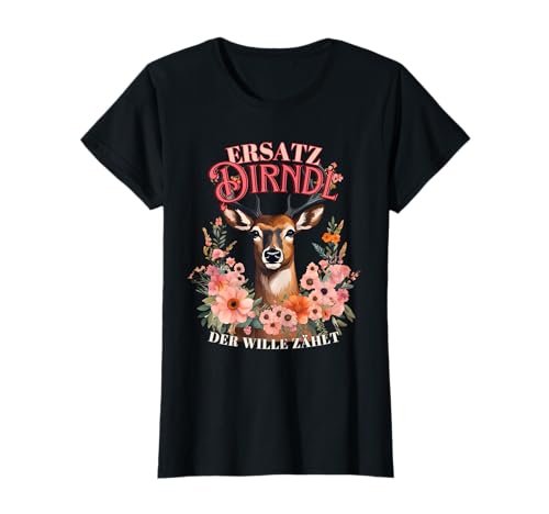 Damen Tracht Ersatz Dirndl Trachtenshirt Oktoberfest Design T-Shirt von Kreative Tracht & Dirndl Trachtenshirts für Damen