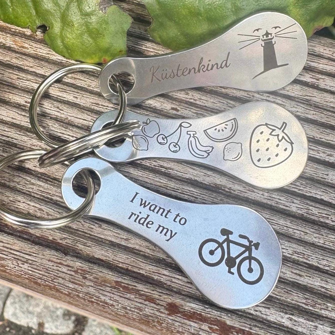 Einkaufswagenlöser Personalisierbar von KreativeLaserbude