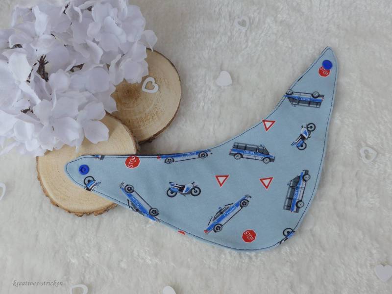 Gr. 0-6 Monate Genähtes Babyhalstuch, Halstuch Baby Gr. 0-6 Monate Genähtes Babyhalstuch, Halstuch Baby von KreativesStricken