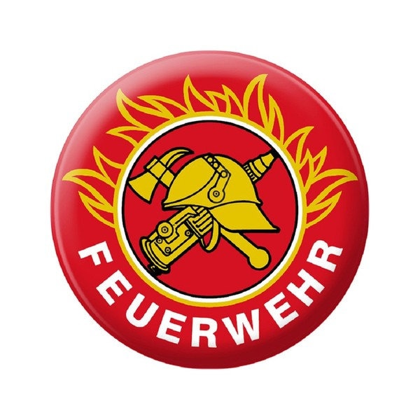 Anstecknadel Button Pin Feuerwehr 03831 von Kreativhaeuschen
