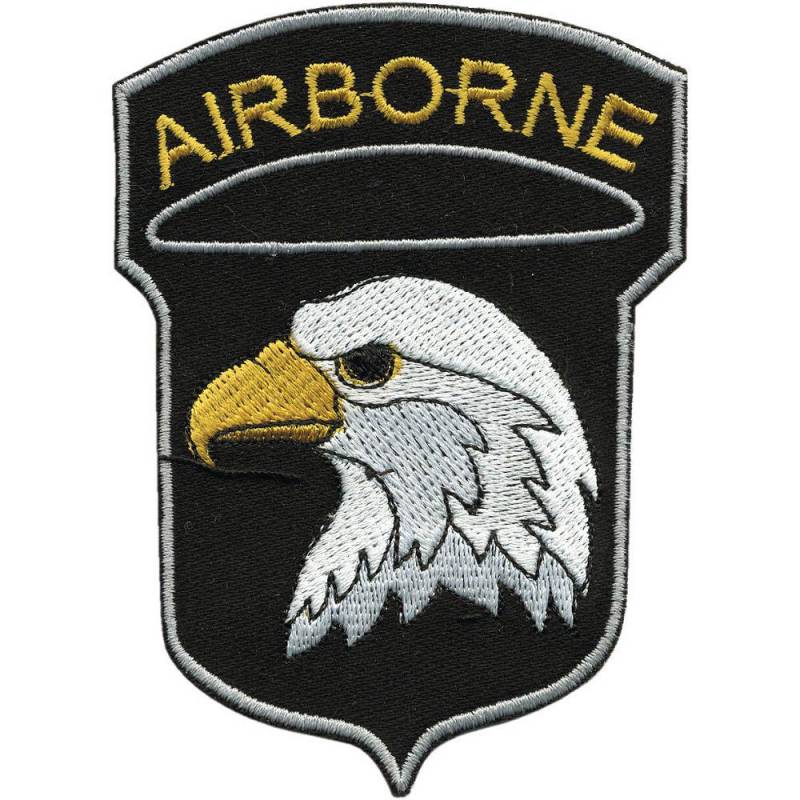 Aufnäher Abzeichen Patches - Airborne Weißkopfseeadler Gr. Ca. 7x10cm 01845 von Kreativhaeuschen