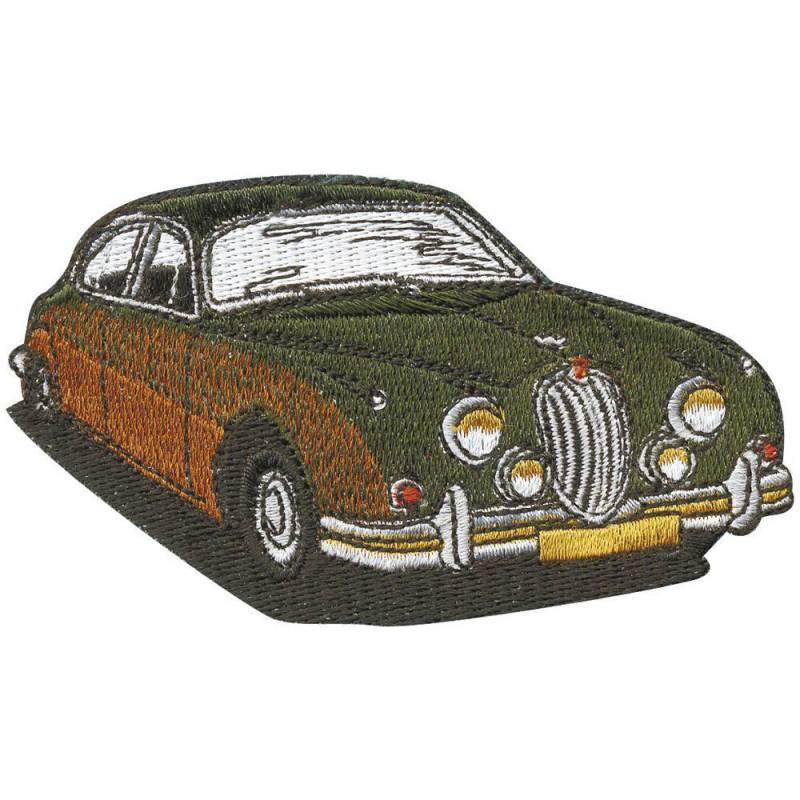 Aufnäher Applikation - Auto Pkw Oldtimer Gr. Ca. 9, 5 X 5, 5 cm 04957 von Kreativhaeuschen