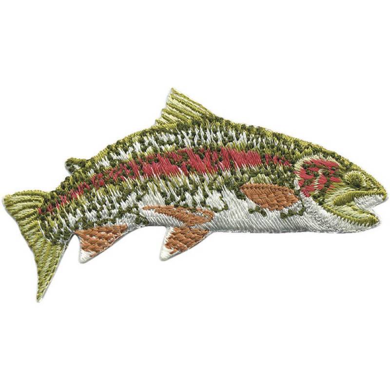 Aufnäher Applikation - Fisch Forelle Gr. Ca. 8x3, 5cm 04677 von Kreativhaeuschen