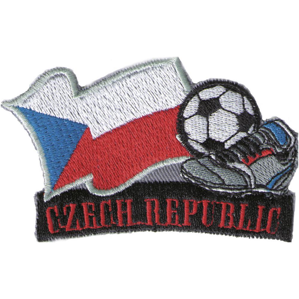 Aufnäher Applikation - Fußball Flagge Tschechien Czech Repubic Gr. Ca. 8 X 5 cm 77911 Aufnäher Applikation - Fußball Flagge Tschechien Czech Repubic Gr. Ca. 8 X 5 cm 77911 von Kreativhaeuschen