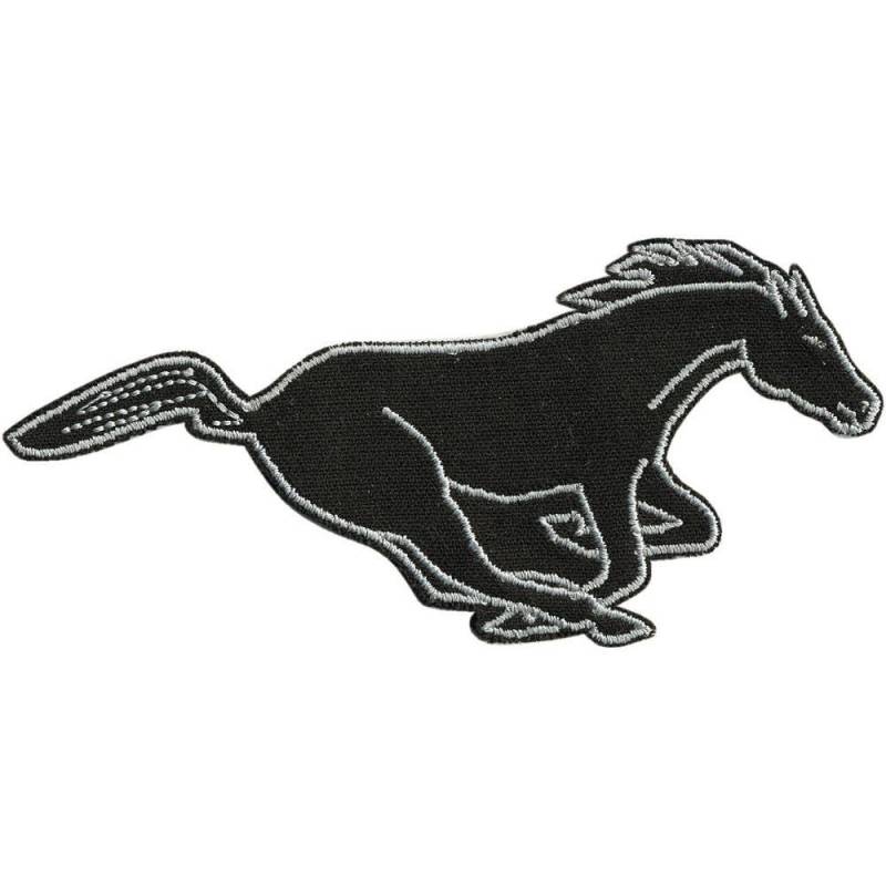 Aufnäher Applikation - Hengst Pferd Im Galopp Gr. Ca. 11 X 5 cm 01844 von Kreativhaeuschen