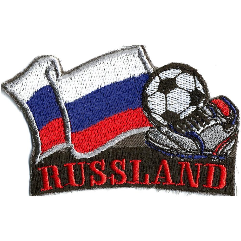 Aufnäher Applikation Patch - Fußball Flagge Russland Gr. Ca. 8 X 5 cm 77928 Aufnäher Applikation Patch - Fußball Flagge Russland Gr. Ca. 8 X 5 cm 77928 von Kreativhaeuschen