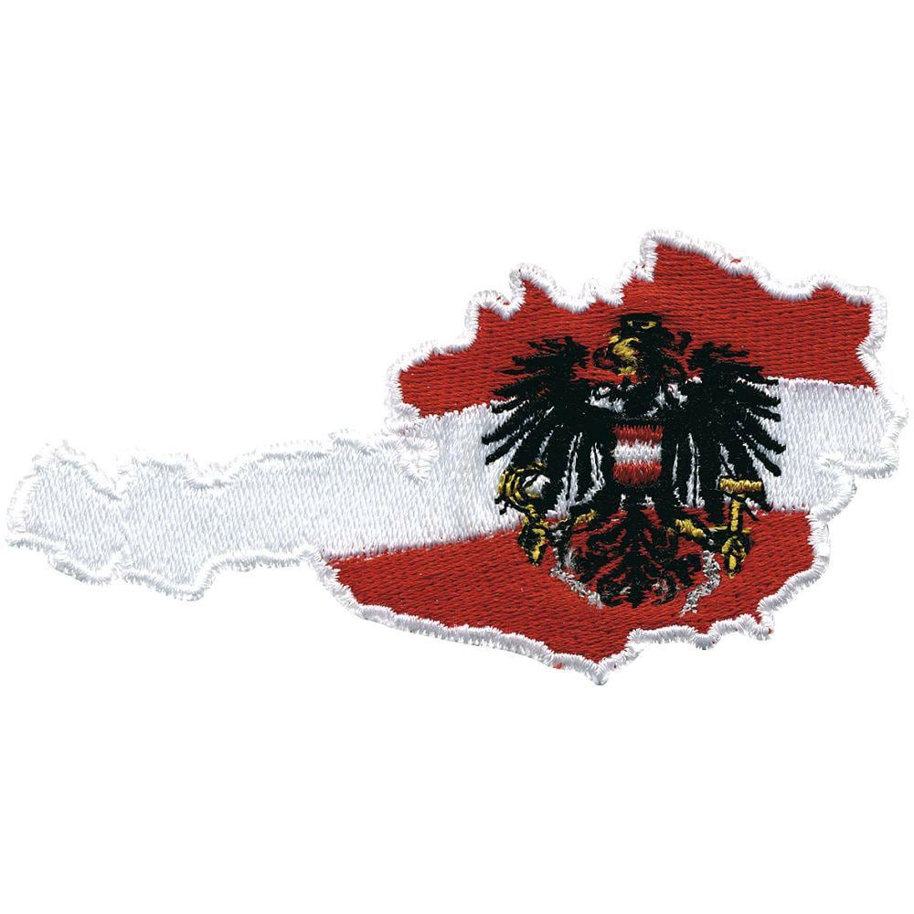 Aufnäher Applikation Patch - Österreich Gr. Ca. 10, 5 X 5 cm 00332 Aufnäher Applikation Patch - Österreich Gr. Ca. 10, 5 X 5 cm 00332 von Kreativhaeuschen