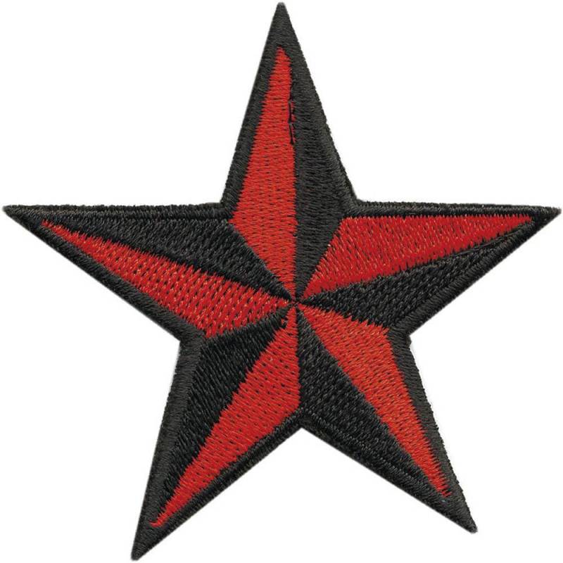 Aufnäher Applikation Patch Stern Star von Kreativhaeuschen