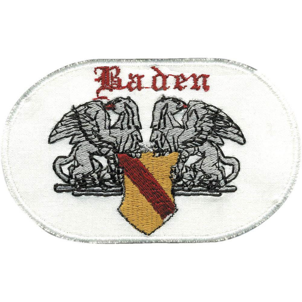 Aufnäher Applikation Patches - Baden Wappen Abzeichen Emblem 04621 Gr. Ca. 8 X 4 cm Aufnäher Applikation Patches - Baden Wappen Abzeichen Emblem 04621 Gr. Ca. 8 X 4 cm von Kreativhaeuschen