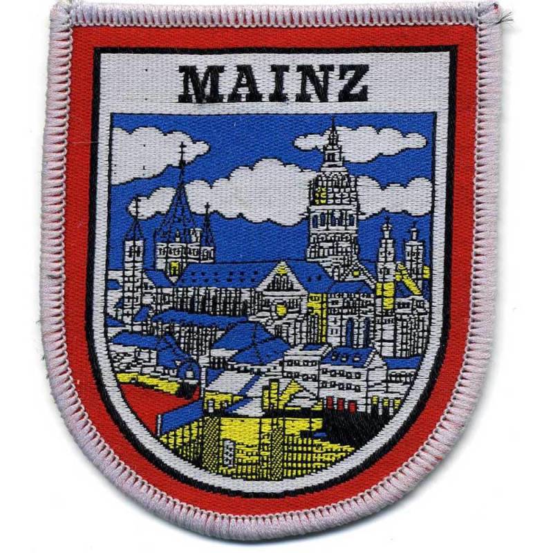 Aufnäher Applikation Patches - Mainz Gr. Ca. 6, 5 X 5, 5 cm 04020 von Kreativhaeuschen