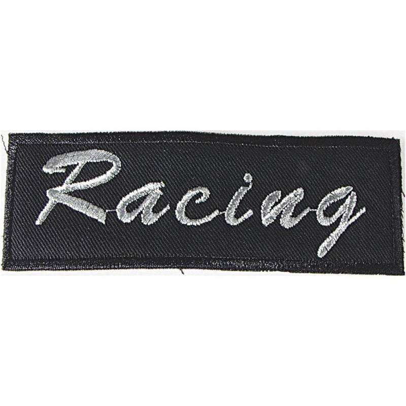Aufnäher Applikation Patches - Racing Gr. Ca. 11, 5 X 4 cm 04678 von Kreativhaeuschen