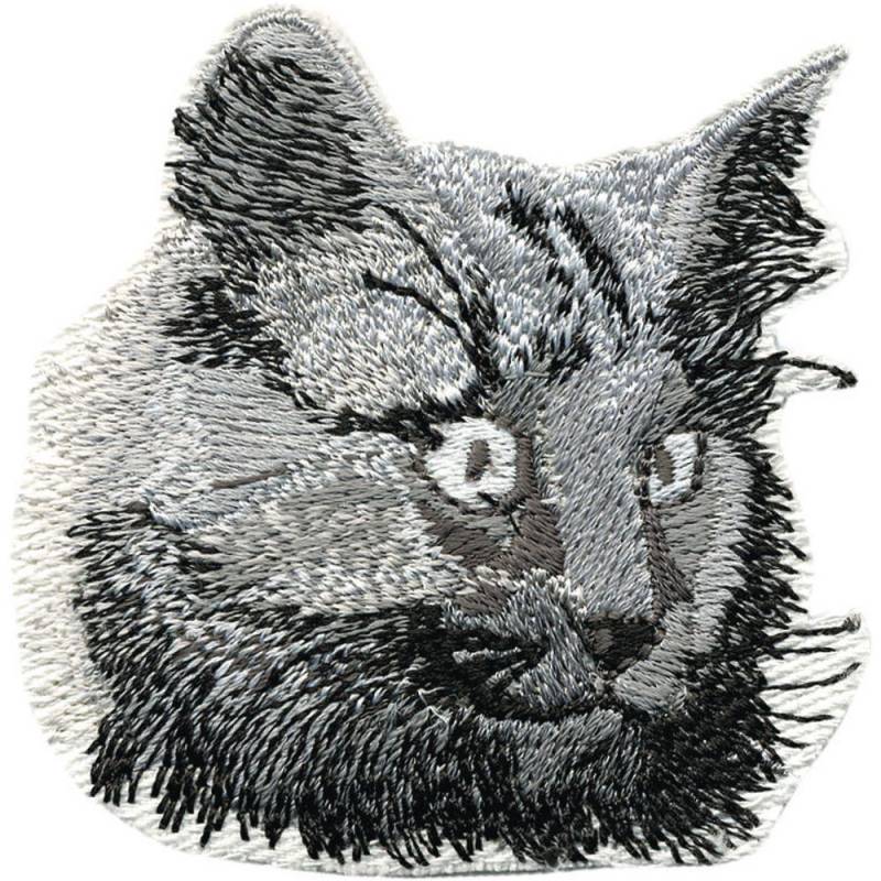 Aufnäher Applikation - Perserkatze Katze Gr. Ca. 6 X 6cm 01835 von Kreativhaeuschen