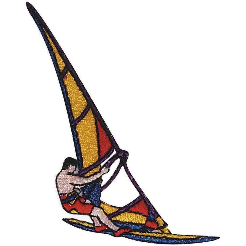 Aufnäher Applikation - Surfer Windsurfer Gr. Ca. 6 X7, 5 cm 04688 von Kreativhaeuschen