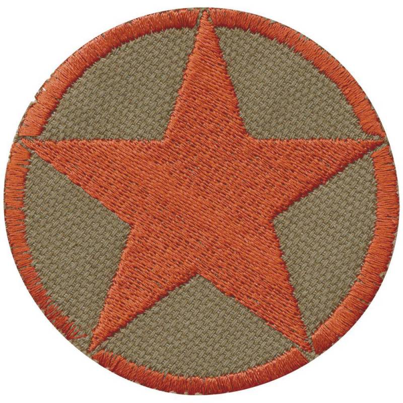 Aufnäher Patches Applikation - Roter Stern 04044 Gr. Ca. 7, 5 cm Aufnäher Patches Applikation - Roter Stern 04044 Gr. Ca. 7, 5 cm von Kreativhaeuschen