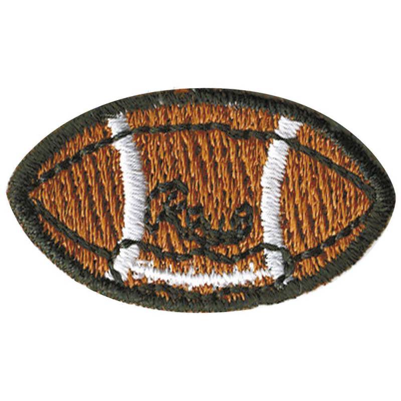 Aufnäher Signet - American Football Gr. Ca. 3 X 1, 5 cm 02088 von Kreativhaeuschen