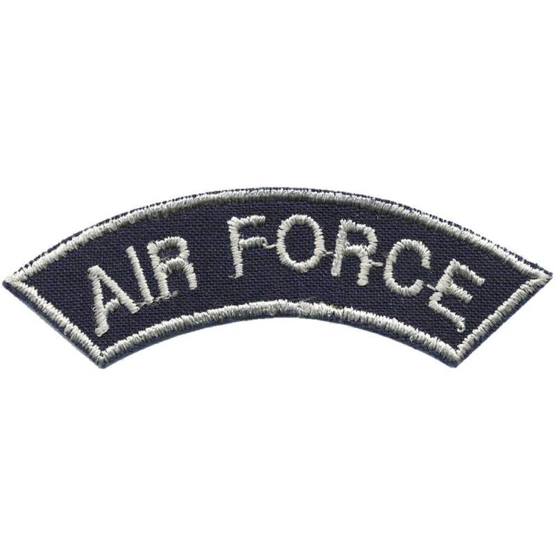 Aufnäher Signet Applikation - Air Force Gr. Ca. 7, 5 X 1, 5 cm 02014 von Kreativhaeuschen
