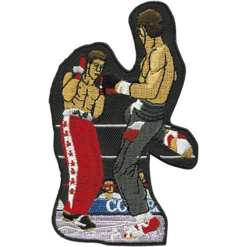 Aufnäher Sport - Boxer Boxen Ca. 7 X 11cm 04561 von Kreativhaeuschen